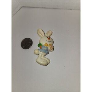 1975 Vintage Hallmark Barnaby Bunny Rabbit Lapel Pin Easter